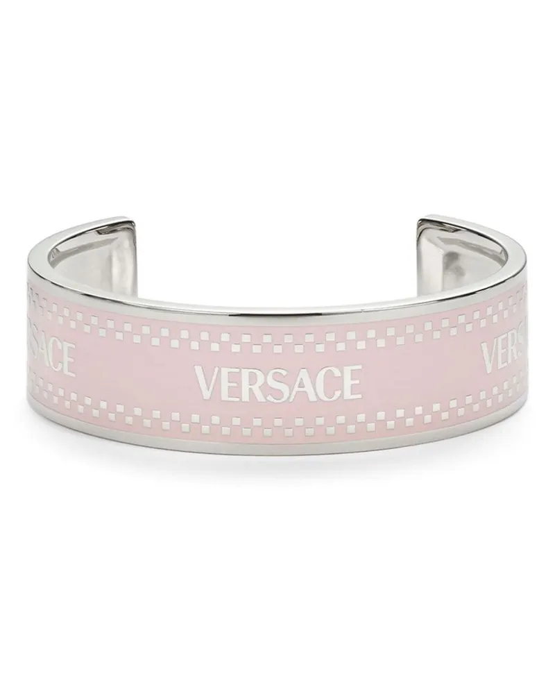 Versace 90s Logo Armspange - Silber Silber