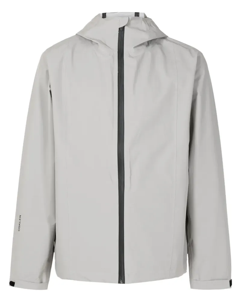 Osklen Leichte Kapuzenjacke - Nude Nude