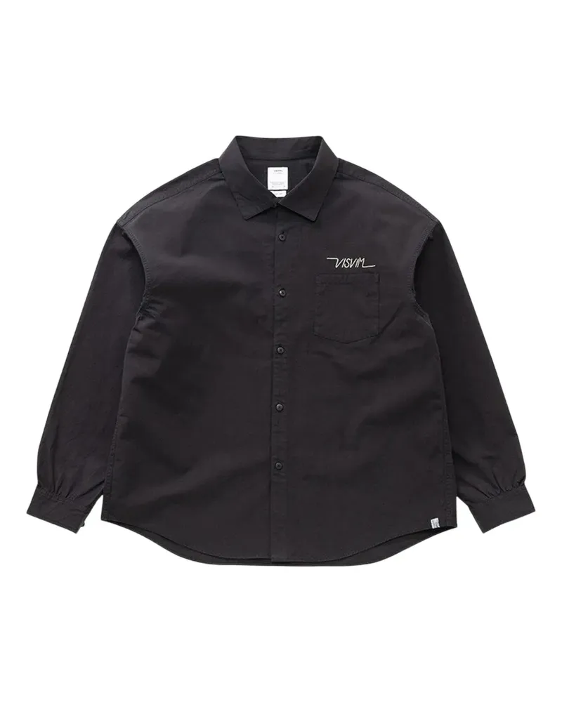 Visvim Palmer long-sleeve shirt - Schwarz Schwarz