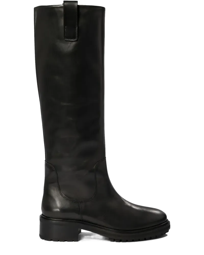 aeyde Henry Stiefel - Schwarz Schwarz