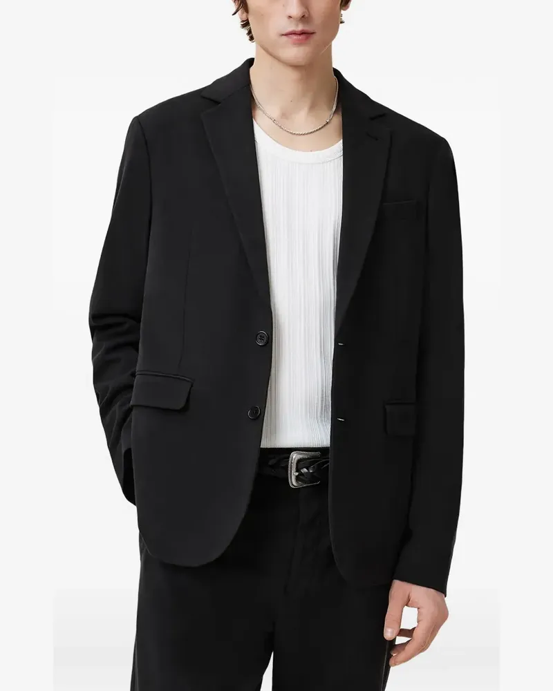 AllSaints Sakko mit Tasche - Schwarz Schwarz