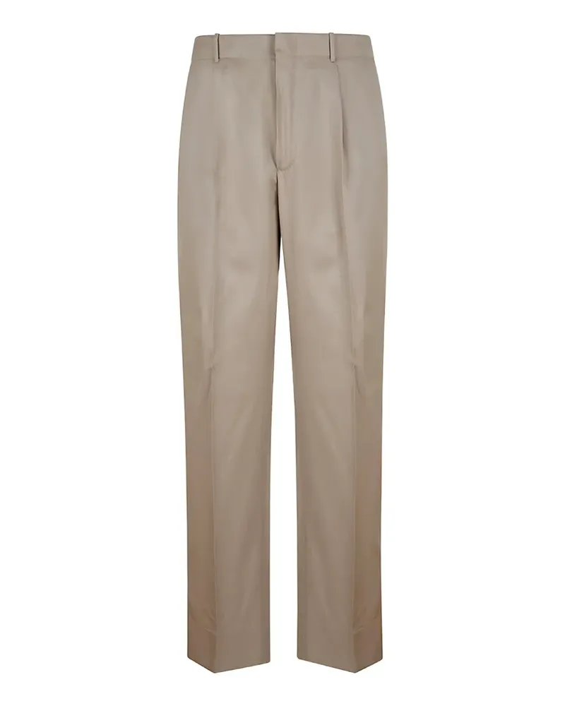 Incotex Hose mit Bundfalten - Nude Nude