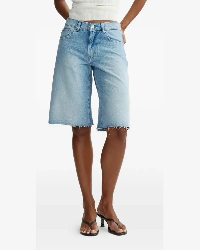 DL1961  raw-cut denim shorts - Blau Blau