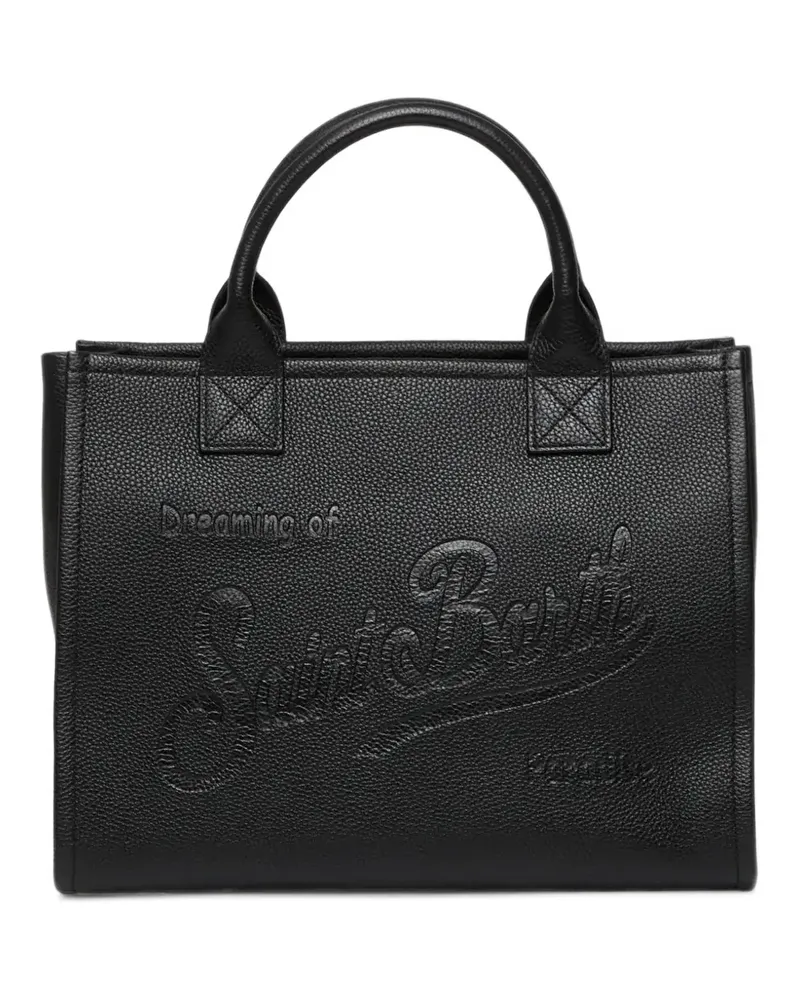 MC2 Saint Barth Vanity logo-embossed tote bag - Schwarz Schwarz