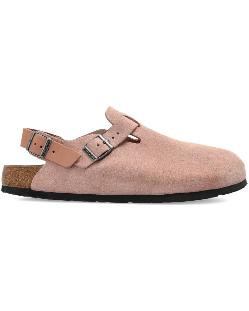 Birkenstock Tokio Clogs aus Wildleder - Rosa Rosa