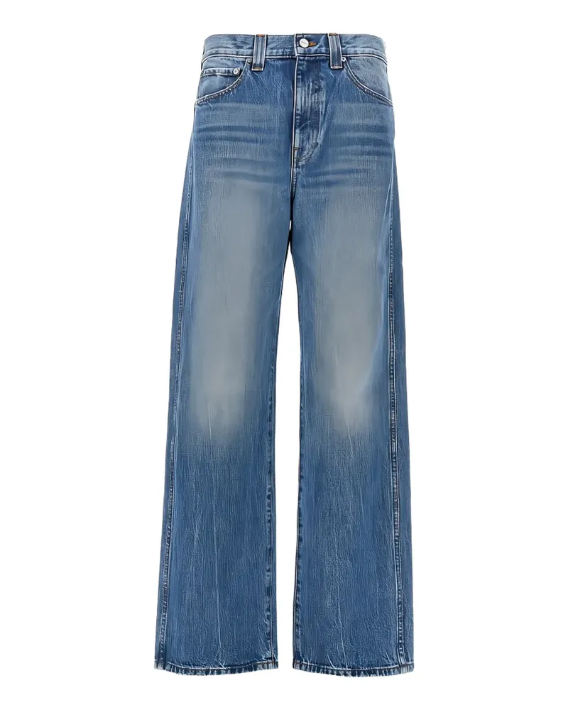 KHAITE Bonnie Jeans mit lockerem Schnitt - Blau Blau
