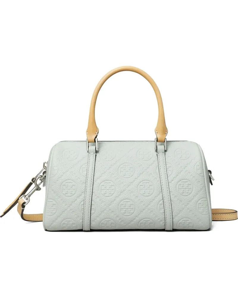 Tory Burch Mini T Monogram Handtasche - Grau Grau