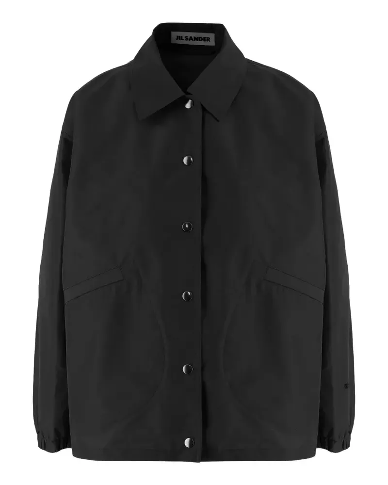 Jil Sander Jacke mit elastischen Bündchen - Schwarz Schwarz