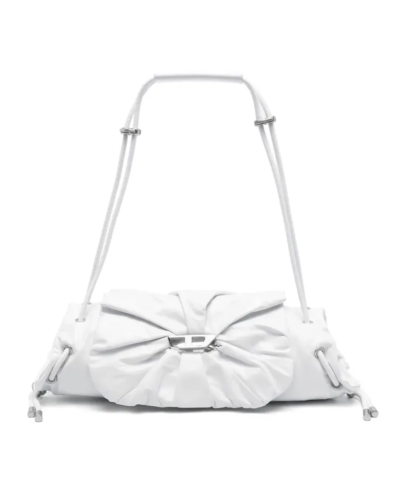 Diesel Scrunch D Schultertasche - Weiß Weiß