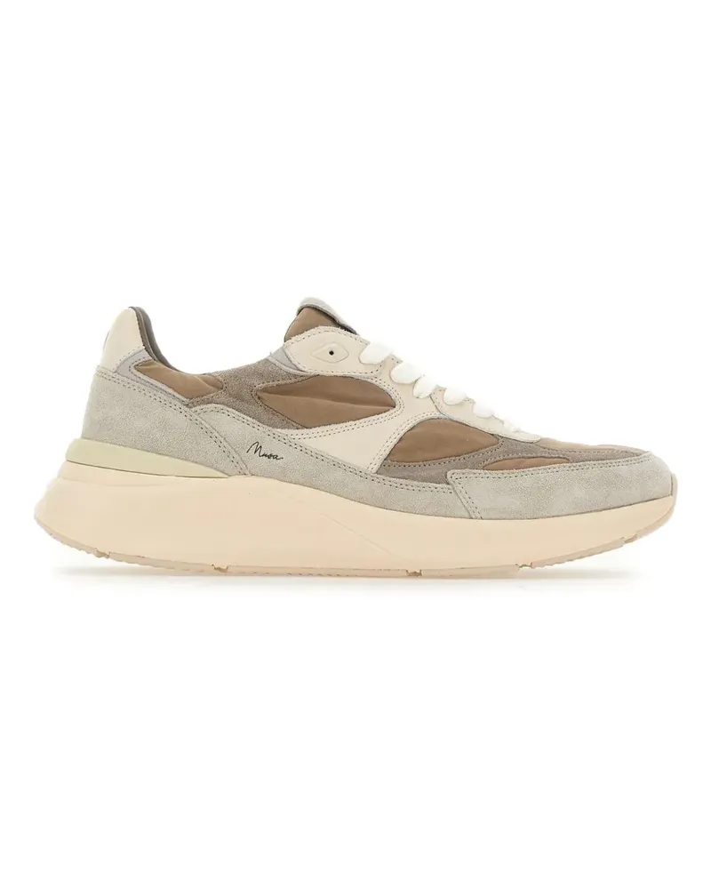 D.A.T.E. Musa Sneakers mit Einsätzen - Nude Nude