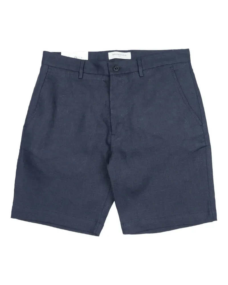 Brooksfield front-pocket shorts - Blau Blau