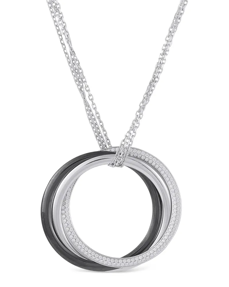 Cartier Trinity diamond necklace - Silber Silber