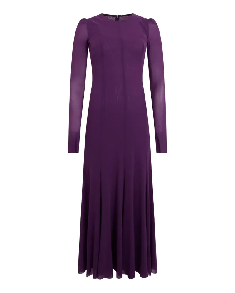 Philosophy Di Lorenzo Serafini long-sleeve maxi dress - Violett Violett