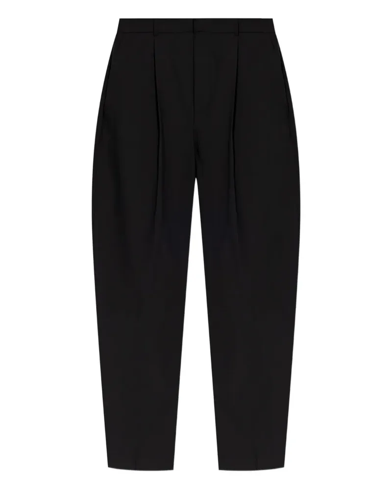 Jacquemus Hose mit Falten - 990 BLACK 990