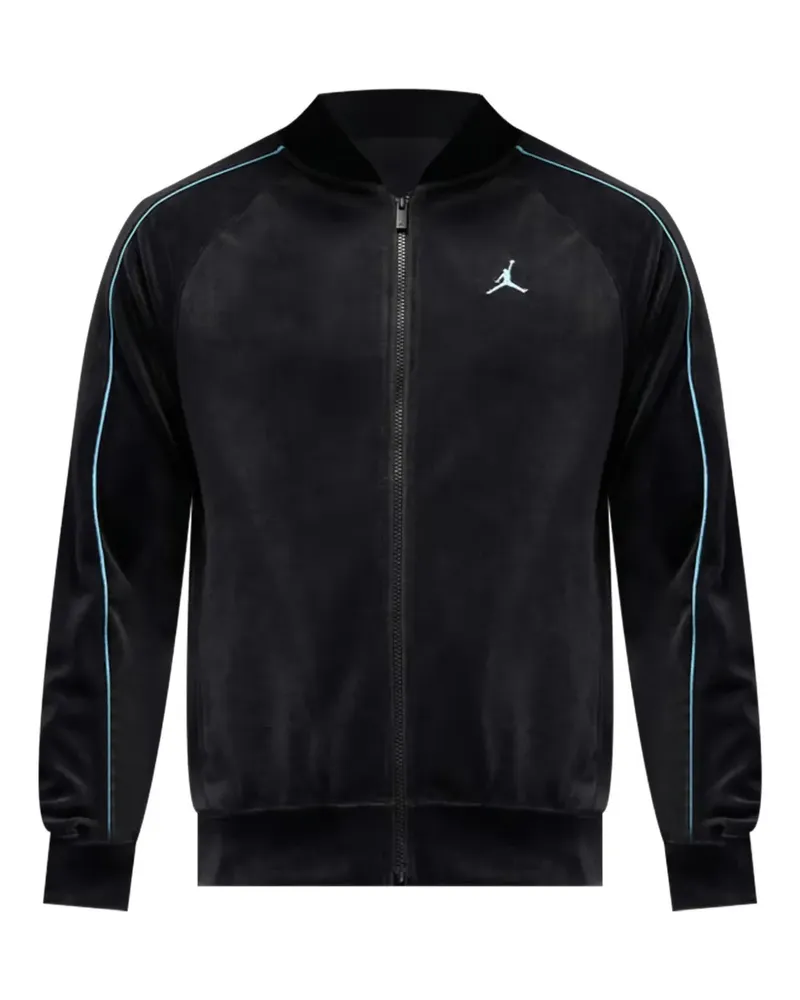 Jordan Brooklyn Sportjacke mit Reißverschluss - Schwarz Schwarz