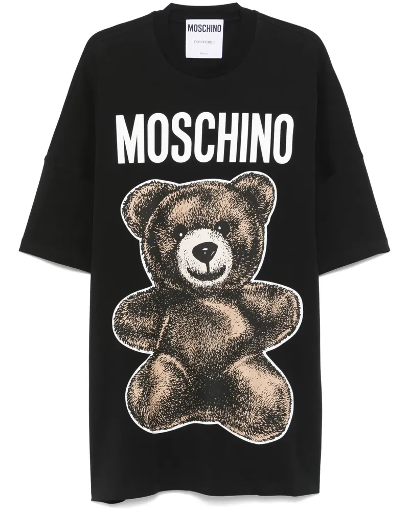 Moschino Maxi Teddy Bear T-Shirt - Schwarz Schwarz