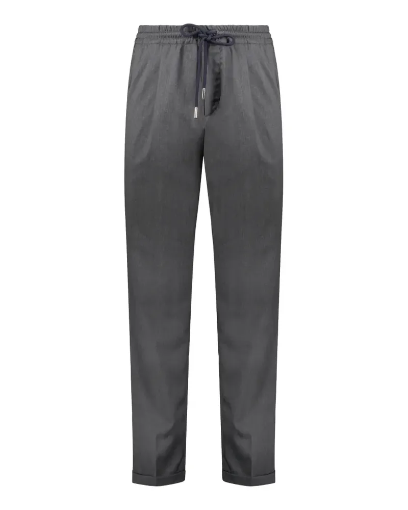 Fedeli Hose mit elastischem Bund - Grau Grau