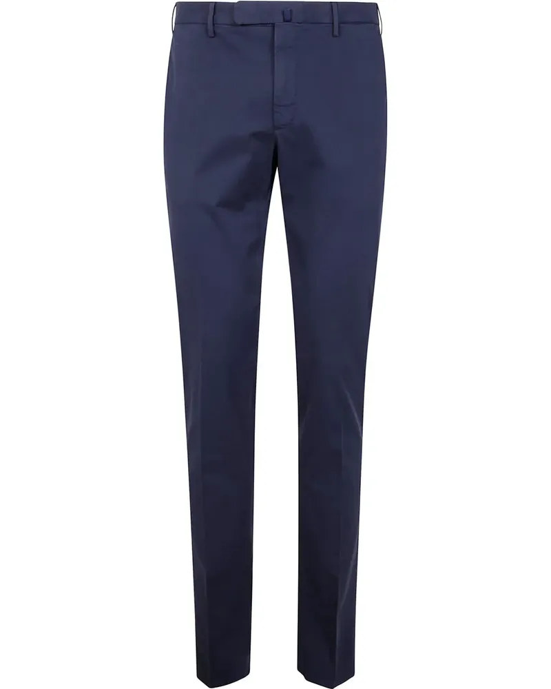 Incotex Chino mit schmalem Schnitt - Blau Blau