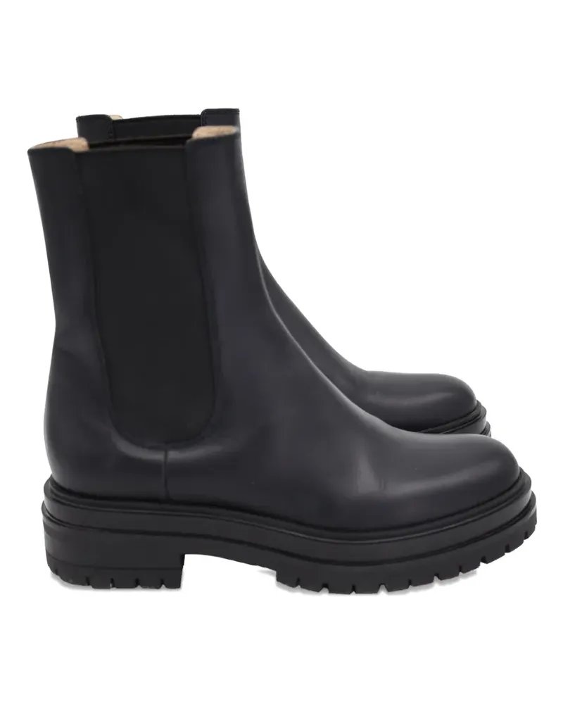 Gianvito Rossi Chester leather boots - Schwarz Schwarz