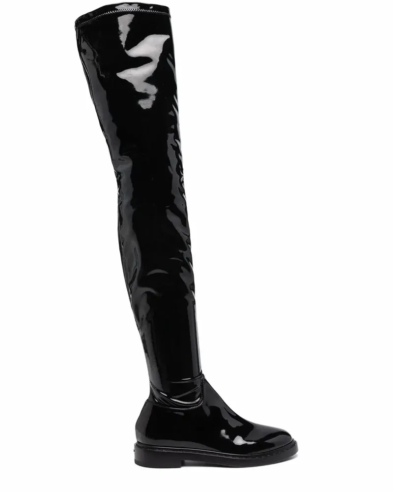 Le Silla Sama Overknee-Stiefel - Schwarz Schwarz