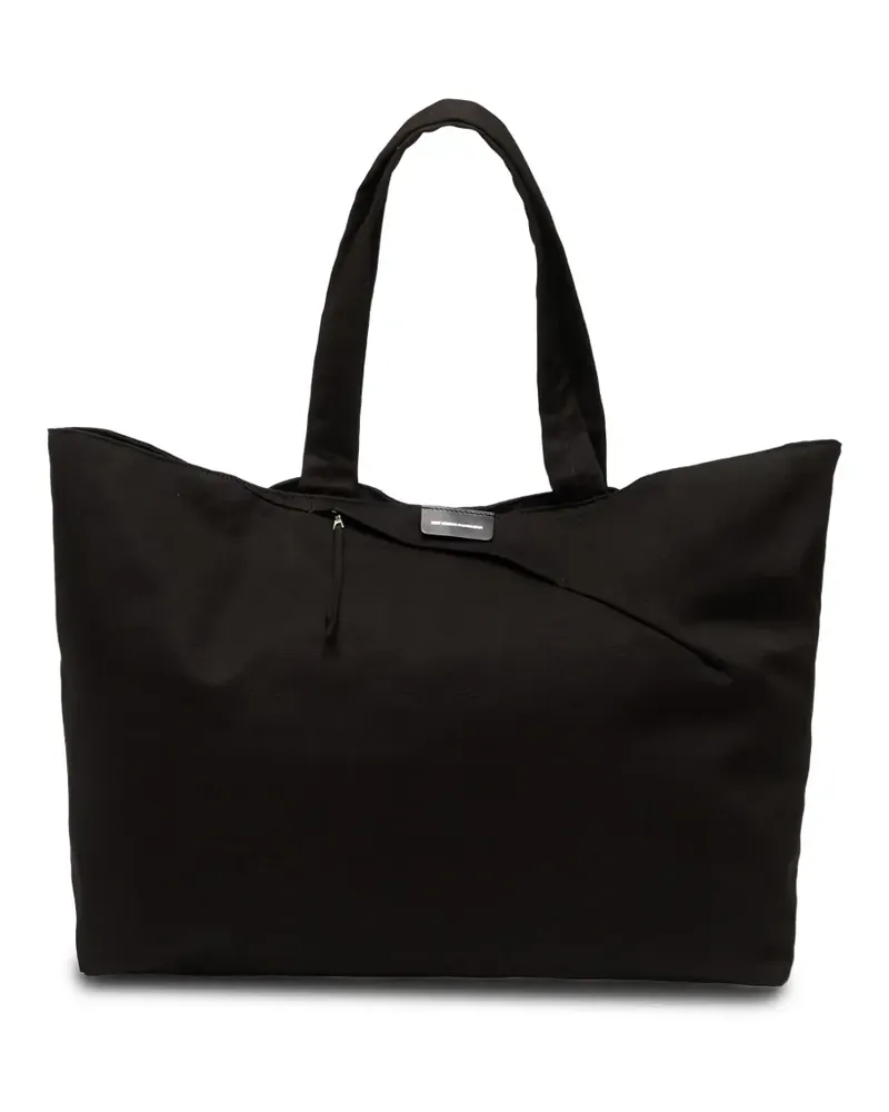 Post Archive Faction Tote Bag mit Logo - Schwarz Schwarz