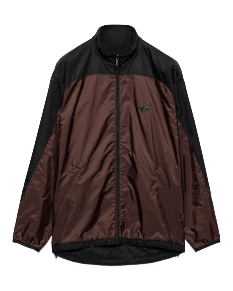 Prada Jacke aus Re-Nylon - Braun Braun