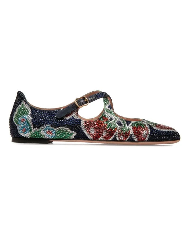 Bally Byntia-Cry Ballerinas - Blau Blau