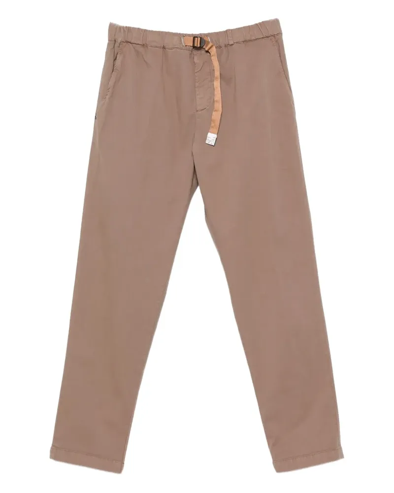 PLAN C Hose mit Gürtel - Braun Braun