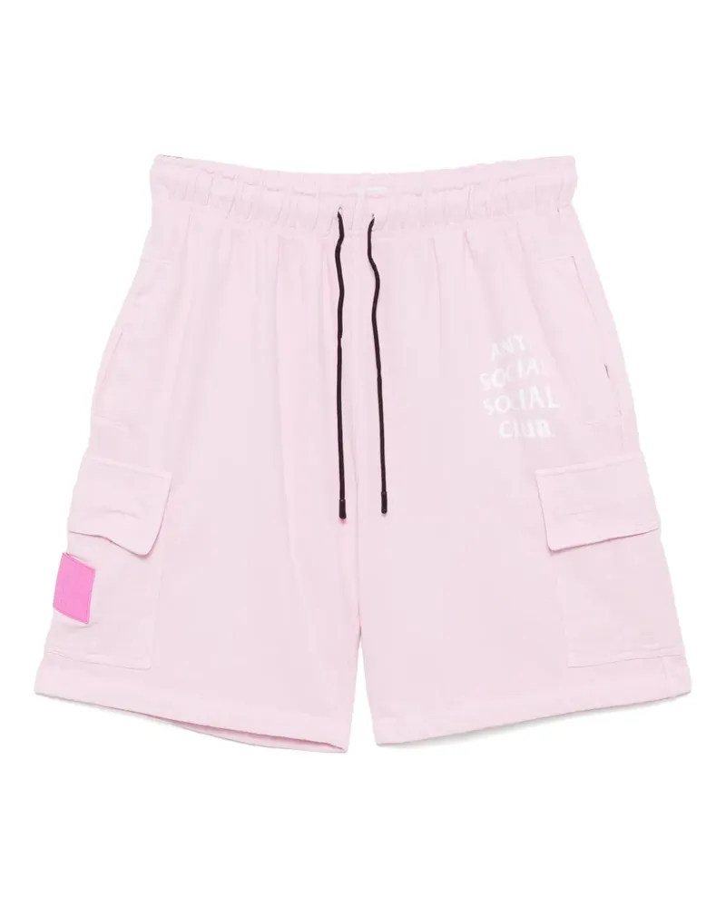 Anti Social Social Club Mind Games Shorts - Rosa Rosa