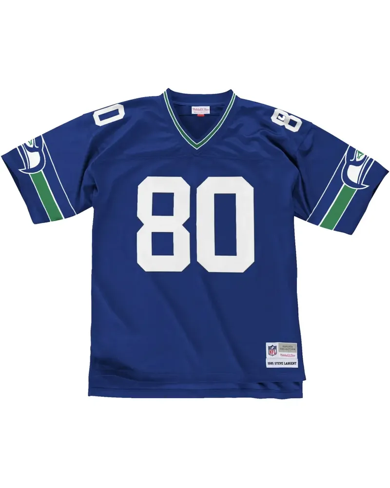 Mitchell & Ness 1985 Steve Largent Seattle Seahawks Legacy Player Trikot - Blau Blau