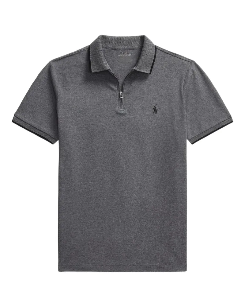 Ralph Lauren Poloshirt mit Logo-Stickerei - Grau Grau