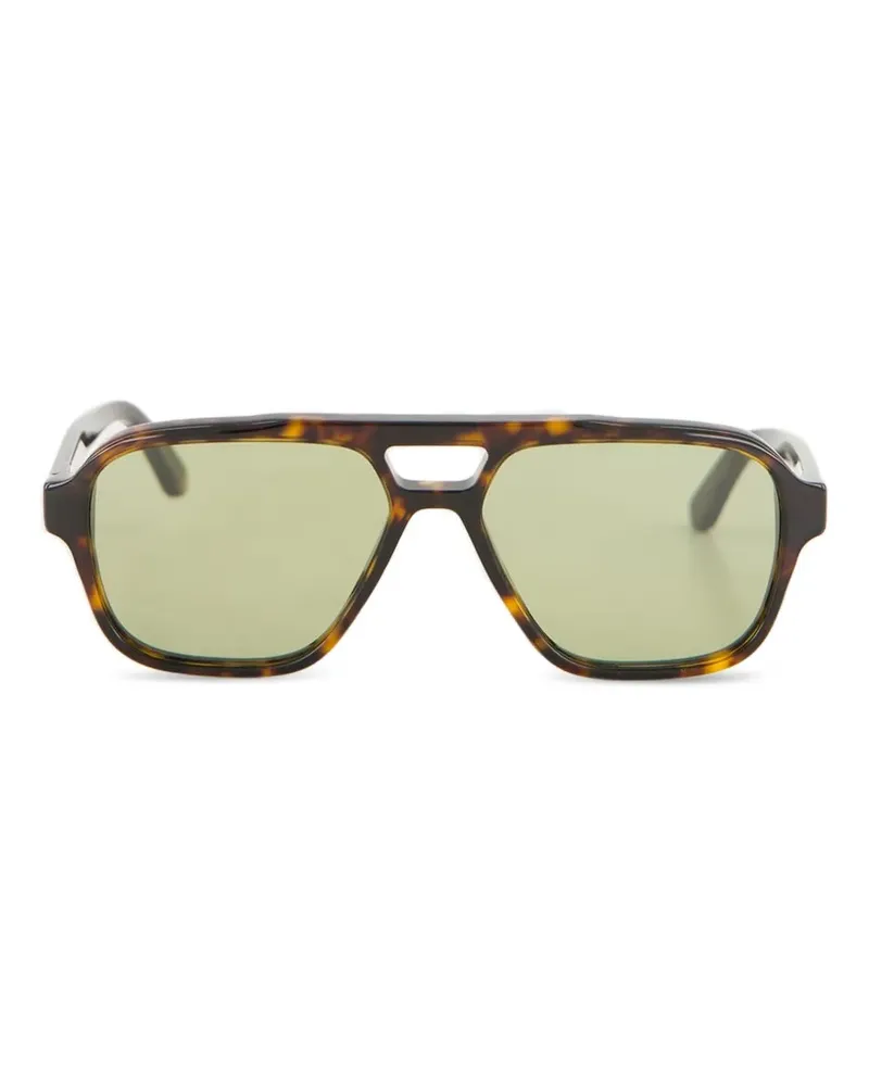 RETROSUPERFUTURE Sonnenbrille in Schildpattoptik - Braun Braun