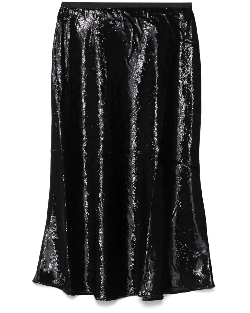 Ralph Lauren Lamé-Midirock - Schwarz Schwarz