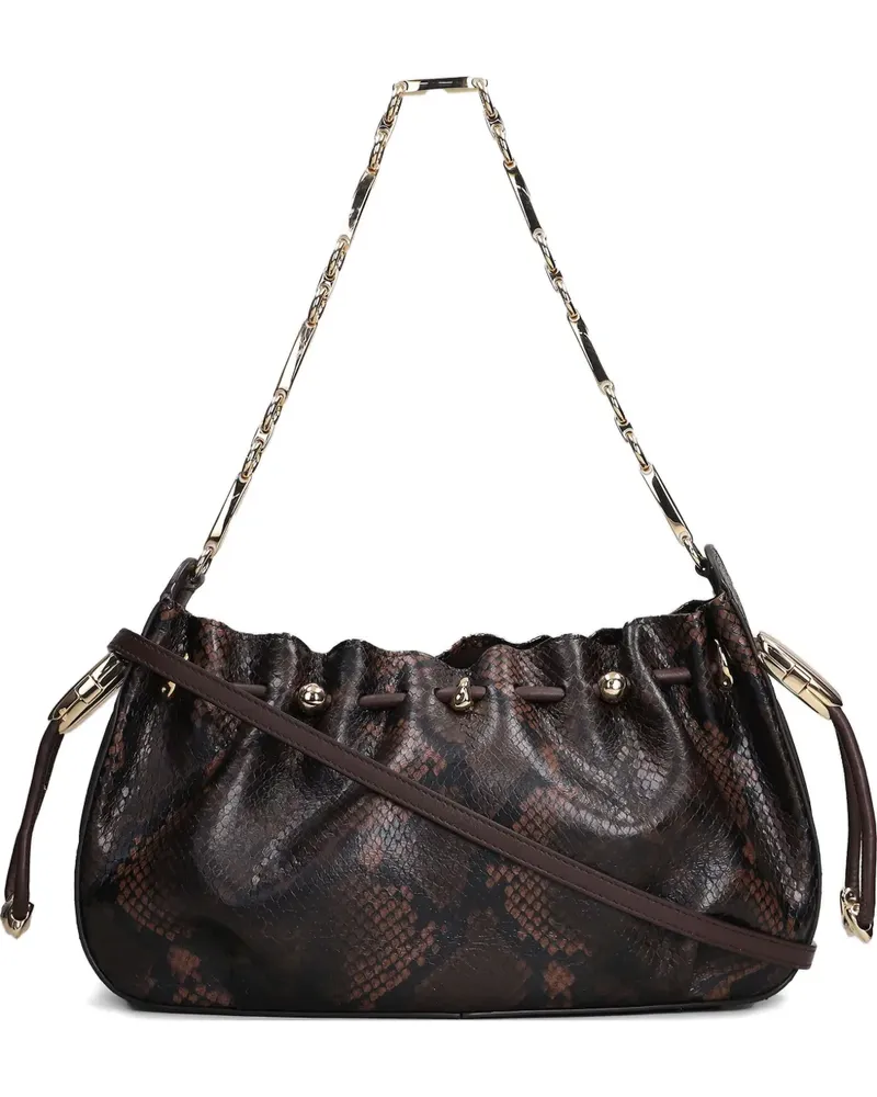 Zimmermann Halcyon Schultertasche mit Kette - Braun Braun