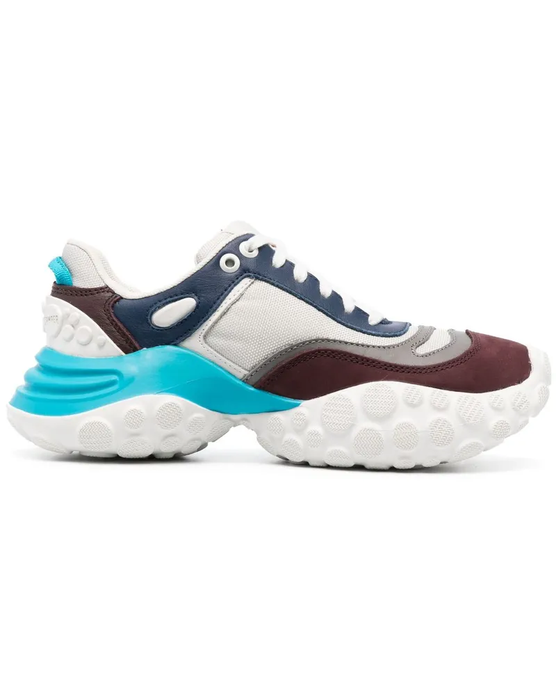 Camper Sneakers in Colour-Block-Optik - Blau Blau