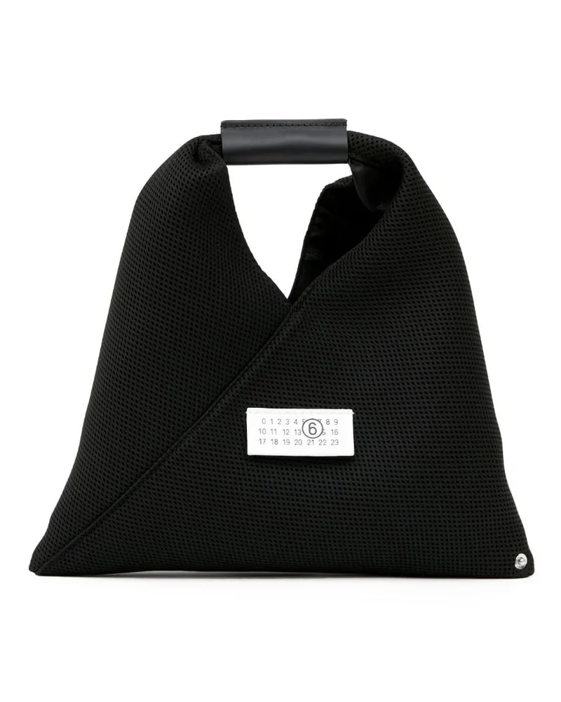 Maison Margiela Netz-Shopper mit Nummern - Schwarz Schwarz
