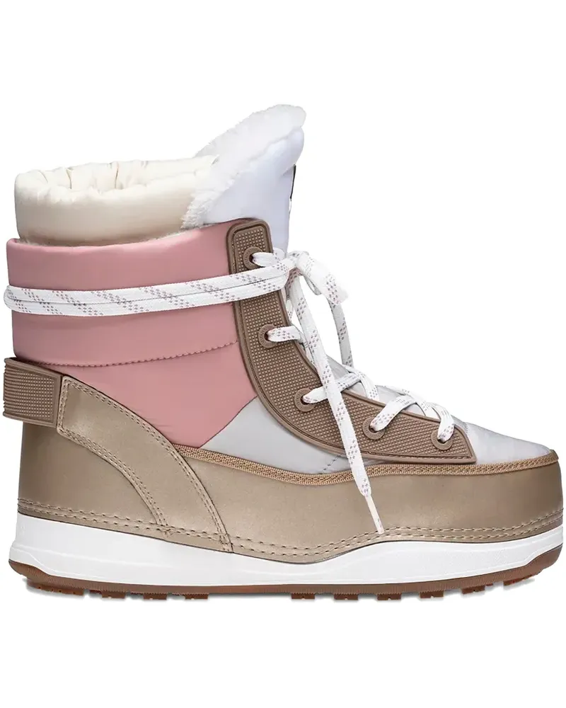 Bogner lace-up snow boots - Nude Nude