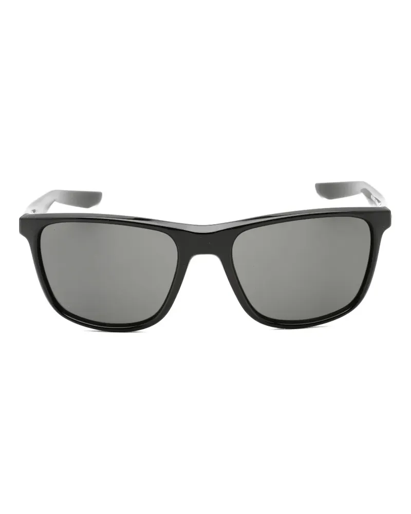 Nike Essential Endeavour Sonnenbrille mit rechteckigem Gestell - Schwarz Schwarz