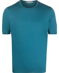 Corneliani Klassisches T-Shirt Blau