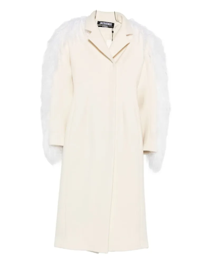 Jacquemus Le Manteau Mantel - Nude Nude