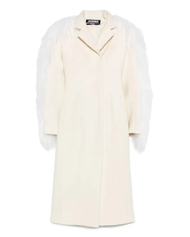 Jacquemus Le Manteau Mantel - Nude Nude