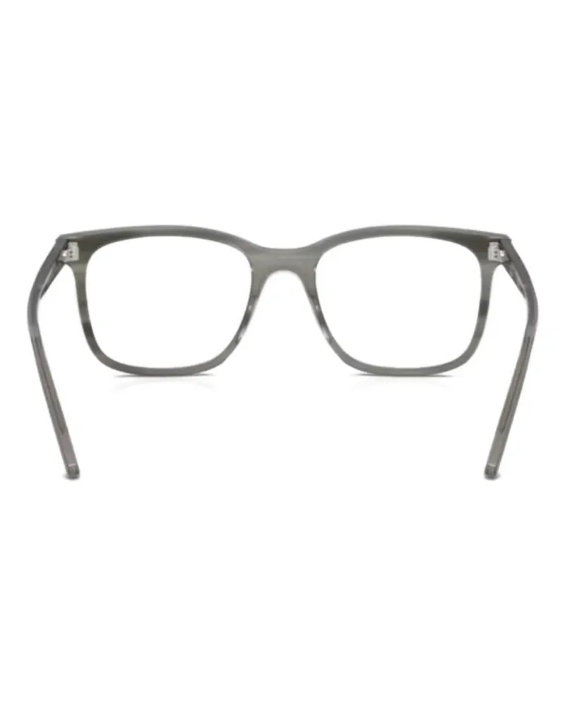 Ray Ban Brille mit eckigem Gestell - Grau Grau
