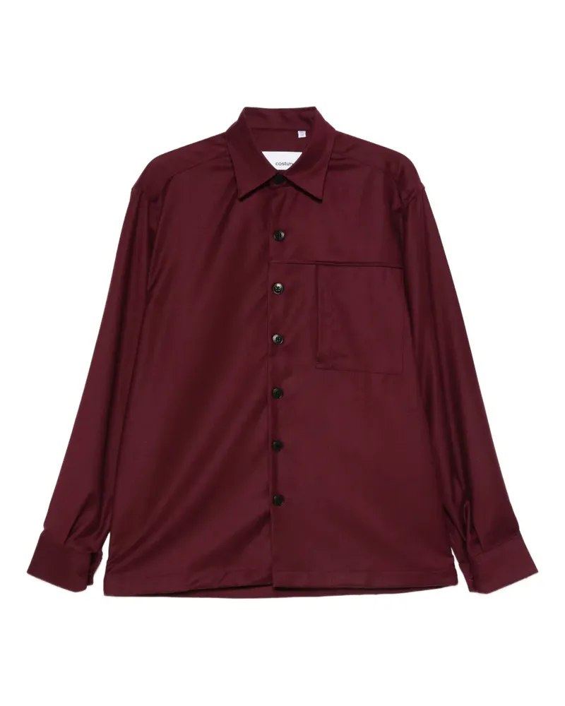Costumein wool shirt - Rot Rot