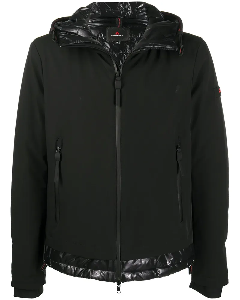Peuterey Gesteppte Jacke - Schwarz Schwarz