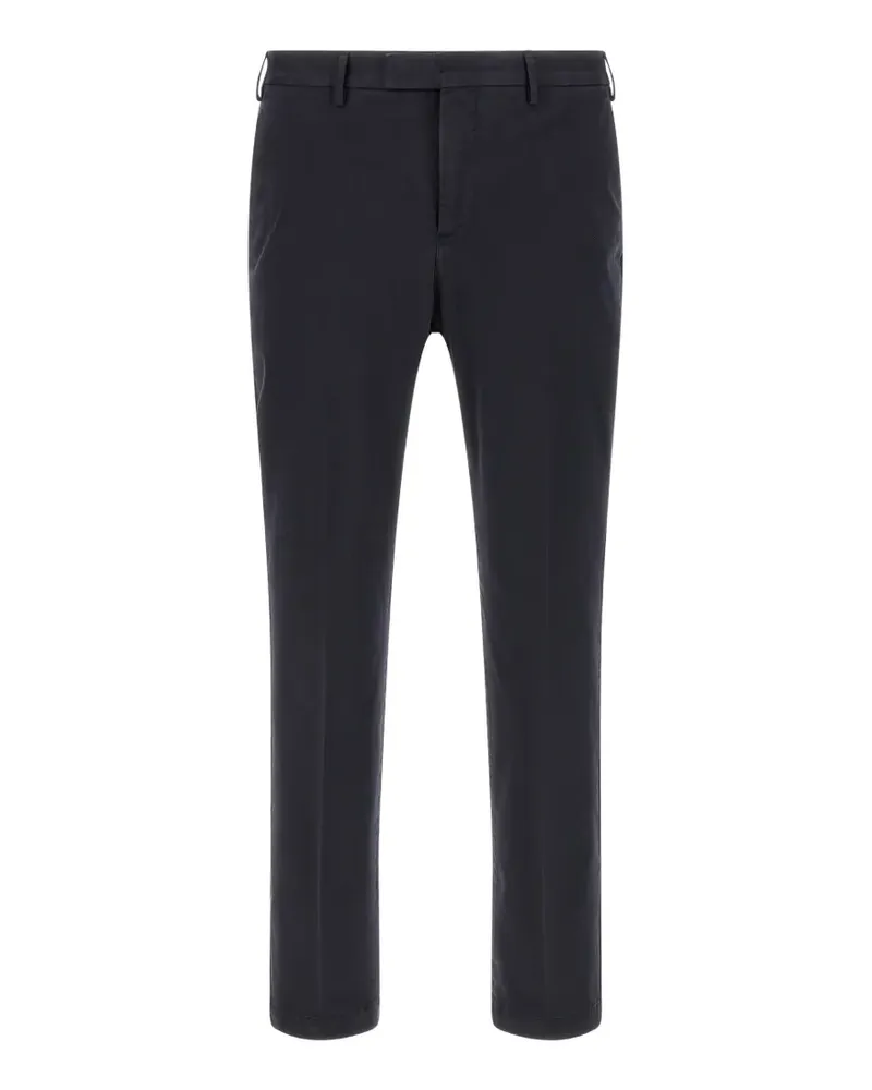 PT TORINO Master logo-plaque tailored trousers - Blau Blau