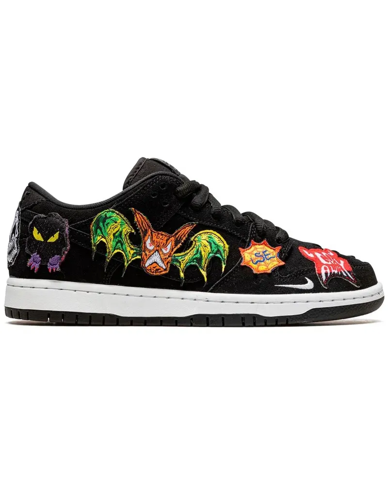 Nike x Neckface Dunk Low SB Sneakers - Schwarz Schwarz