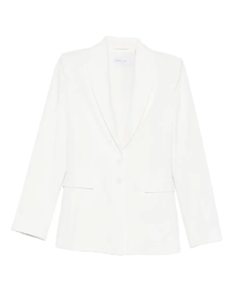 Patrizia Pepe single-breasted blazer - Weiß Weiß