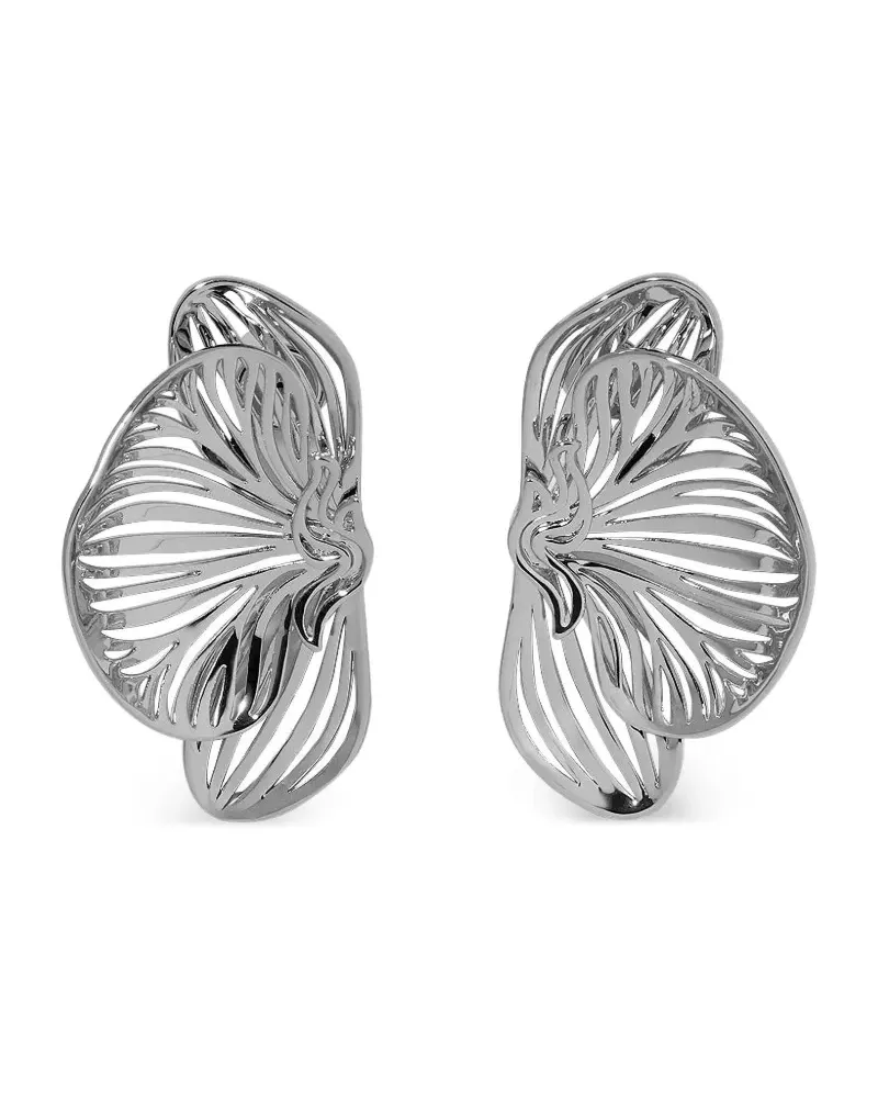 Jennifer Fisher Kleine Orchid Ohrringe - Silber Silber