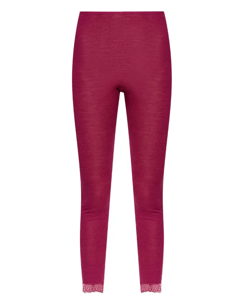 Hanro Leggings aus Spitze - Rosa Rosa