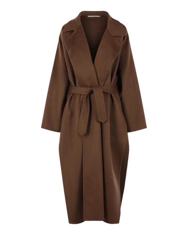 Dušan belted cashmere coat - Braun Braun